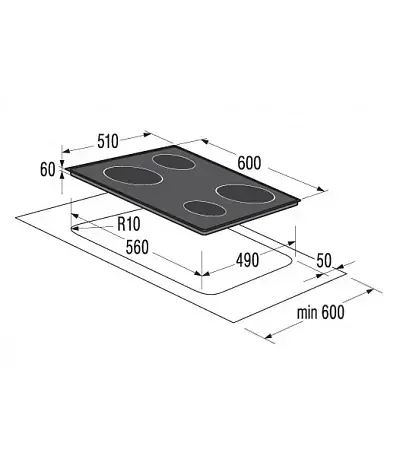 indukční varná deska Mora VDIT 631 FF