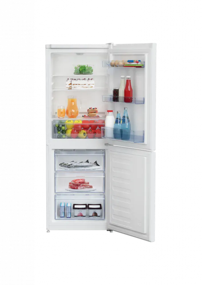 lednice kombinovaná mrazák dole Beko RCSA 240K40WN