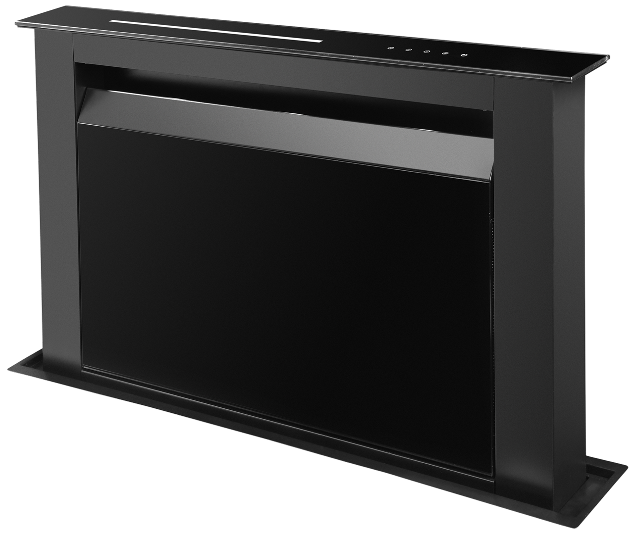Výsuvná digestoř z pracovní desky Moondraft Black (CDB9001CC)