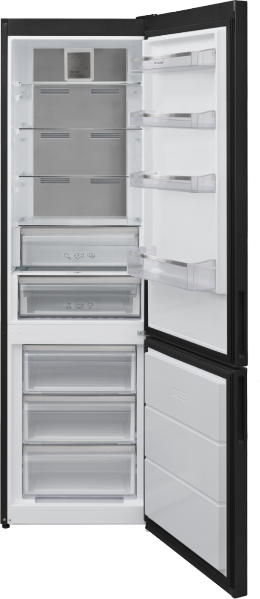 lednice kombinovaná mrazák dole Kluge KCN367LD