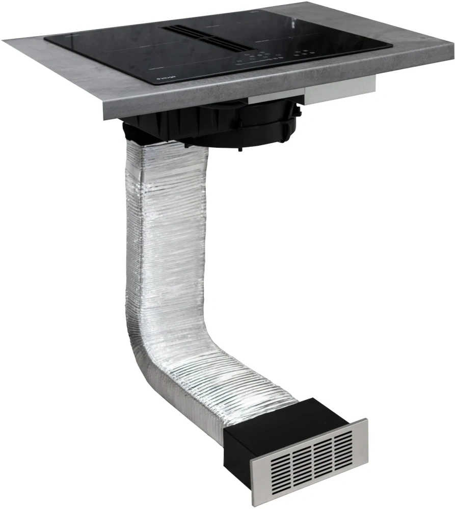 indukční varná deska Kluge KHI8000B s integrovaným odsavačem