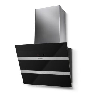 Komínová digestoř Steelmax EV8 BK/X A55