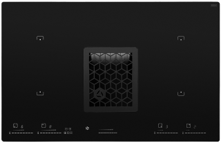 indukční varná deska s integrovaným odsavačem Wizard Black (CDB8001CC)